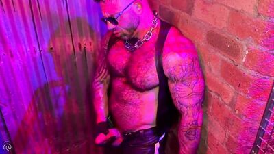 LEATHER RECKONING Bull Barretts Hardcore Domination ZACH ELLIOTT - gay porn video
