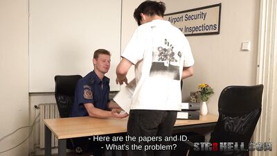 Bernie & Radek RAW - AIRPORT SECURITY - gay porn video