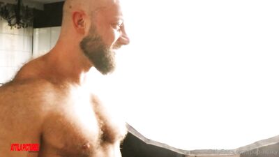 Fans - Pup Hulky First Gang Bang part 3 - gay porn video