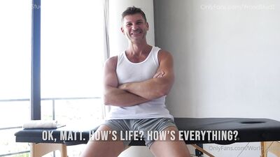 Fans - Worldstudz - Giving a full-body massage with happy ending to daddy Matt - gay porn video
