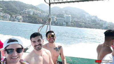 Colby Chambers Mickey Knox Noah White - Return to the Rock 720p - gay porn video