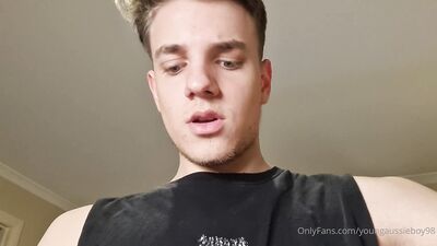 OnlyFans - Connor Peters - Self Sucking my hard wet dick after the gym - free gay porn