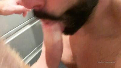 Fans - Leander plays with Massimo Arad's sensitive nipples - free gay porn - gay porn video