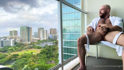 Rick and Griff - How about that view