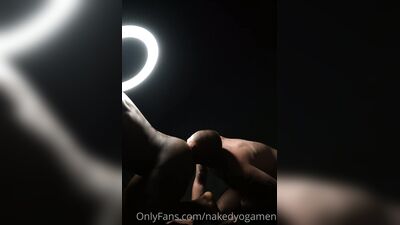 Darkroom - NakedYogaMen & Big Roger - free gay porn