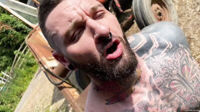 Teddy Bryce Outdoor with the Toy