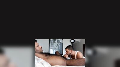 @MagicMikeHung1 gets Throat service and best BJ from @ThroatGoatNYC - free gay porn