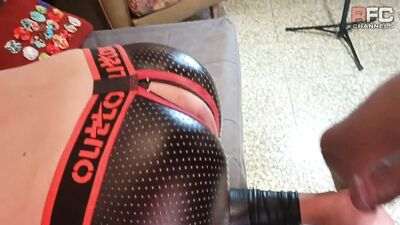 Big cut and thick uncut loads a cumdump