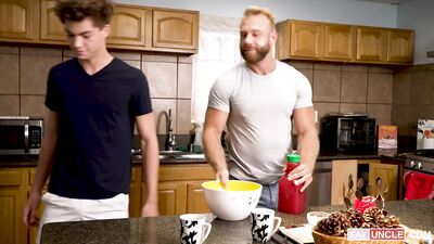 TwinkTrade   Brody Kayman, Spikey Dee, Oliver Carter, Brogan   Bros Trade Stepsons To Get Closer to Them - gay porn 