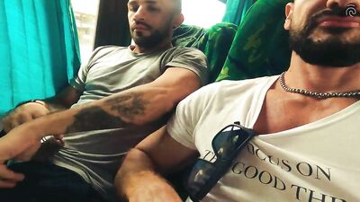Exciting Outdoor Amateur Adventure with TattoedGuyXl Alex Barcelona - gay porn 