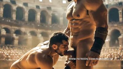 Gladiators Fuck And Suck by ManyAMan