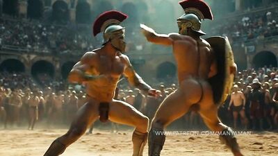 Gladiators Fuck And Suck by ManyAMan