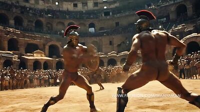 Gladiators Fuck And Suck by ManyAMan