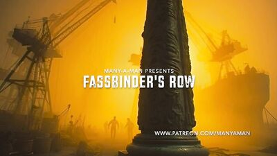FASSBINDERS ROW by ManyAMan