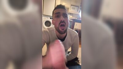 Liam Harding Pedro XXL - Liam Harding sucks his Latino bisexual buddys big dick - gay porn video
