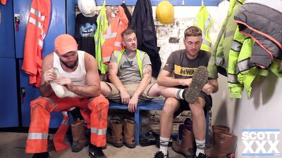 Scottxxx - Workmates Stinky Feet - gay porn video
