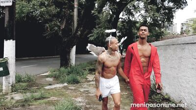 Lucas Ferrari & Theo Pauzudo - Bareback (Republica meninos, Carnavrau)  - gay porn video
