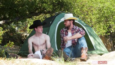 December Spotlight Brokeback Mounting With Texas Twink - Texas Twink & Johnny Donovan - gay porn video