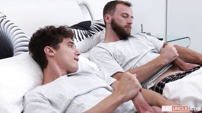 No Beaches, No Pools, Your Stepdad's Ass is Your Vacation, Please Cum Back - Andy Adler & Peter Pean - gay porn video