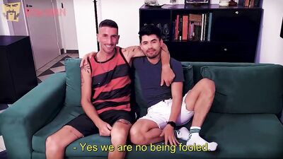 Beautiful macho man makes a hungry passive man more than happy - gay porn video