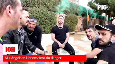 The initiation of a young acolyte by a group of delinquents Gays - gay porn video