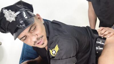 Fuck the police DAVID MACEDO - gay porn video