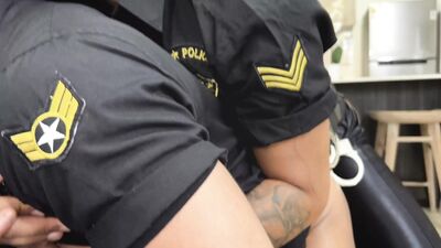 Fuck the police DAVID MACEDO - gay porn video