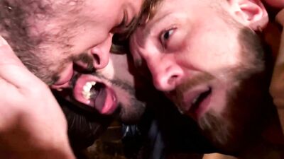 Bareback orgy between rival gangs Gaysight - gay porn video