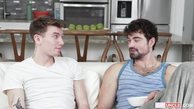He Can't Be His Stepbrother, But He Can Fuck Him - Caden Dior & Mike Monroe - gay porn video