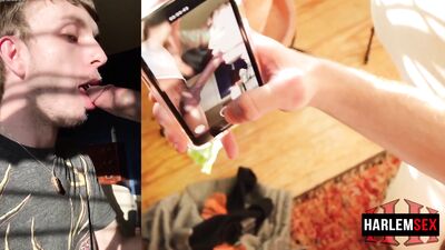 Would you like to film me sucking- - gay porn video