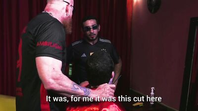 Douglas Machado - Profanus Barber Shop Episode 6- beards hair and asses