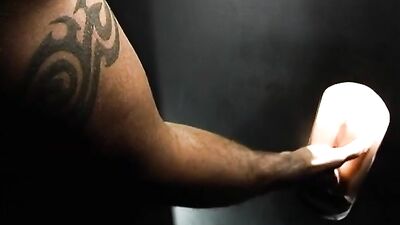 Martin Mazza - Submissive in Darkroom for Black Horny Stud