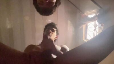 Gregory - I suck a straight guys big cock while he watches porn