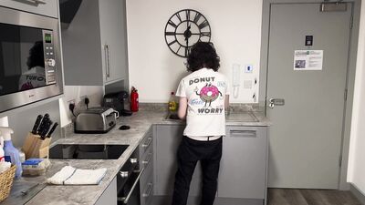 Kitchen Fuck Fest with Harvey McDonald- Screams Like a Girl