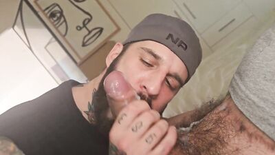 Sucking Valentes Huge Cock