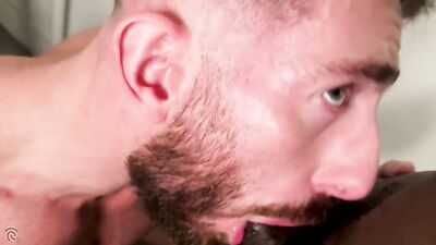 Interracial Muscle - John Thomas Gets Destroyed by Marcel
