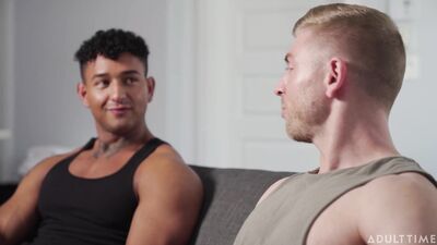 AdultTime - Jerk Buddies - Matthew Ellis and Kenzo Alvarez - Get Ready For Life In The Barracks Bruh 1080p