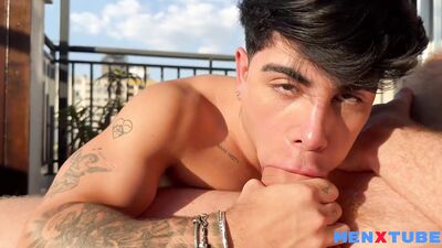 OnlyFans - Pedro Rocha Blows TenInchTop