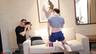 Super cute Toby Ottoli naked in my hotel room - gay porn