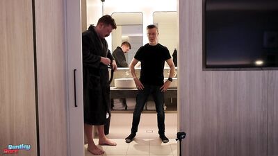 Behind the scenes with our soapy mate Patrick - gay porn