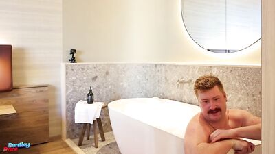 Behind the scenes with our soapy mate Patrick - gay porn
