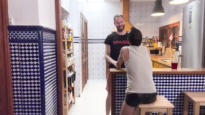 Brett Tyler and Sebas Silver getting hot in the kitchen - fan club