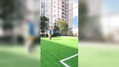 Soccer Game with Brazilian Bro Turns Fuck Fest - Christian Hunter and Poison Boy - fan club