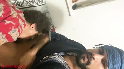 Nerdy mixed boy struggled but takes every inch of this dick even - fan club