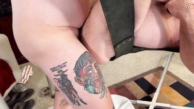 Fucking bubbas sloppy hole on a sling - fan club