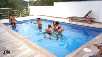 Villa Pool Orgy Part 3 - fan club