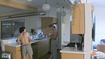 Straight Men Fuck - Debauched Nights at HotGuysHouse Unraveling the Secrets with Beau Mark and Allison - gay porn
