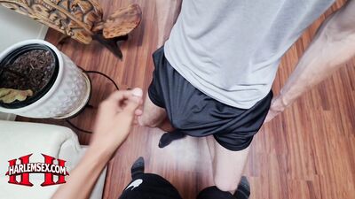 Harlemsex - Expert Sucker  Big Dick Kitty- Deep Pipe  Bareback Fucking - gay porn