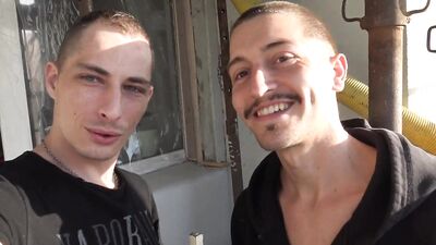 CrunchBoy - Total slut fucked and used by XXL COCK of straight worker