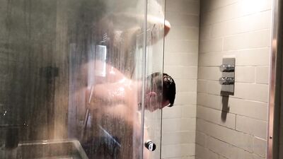Mark London Showering with Michael Lucas